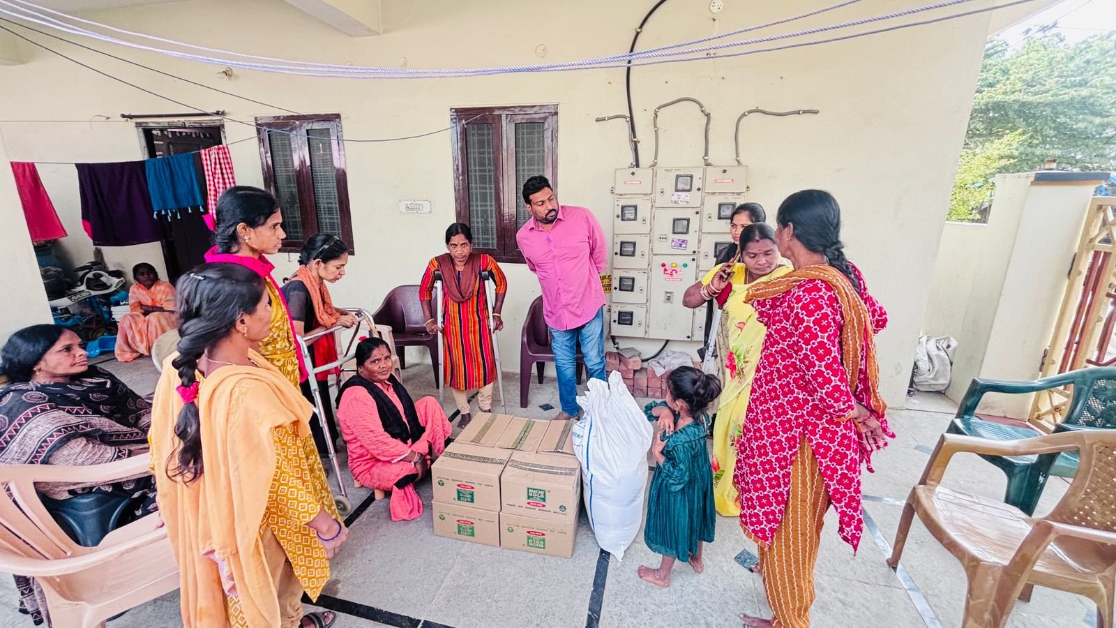 Ration Kit Distribution