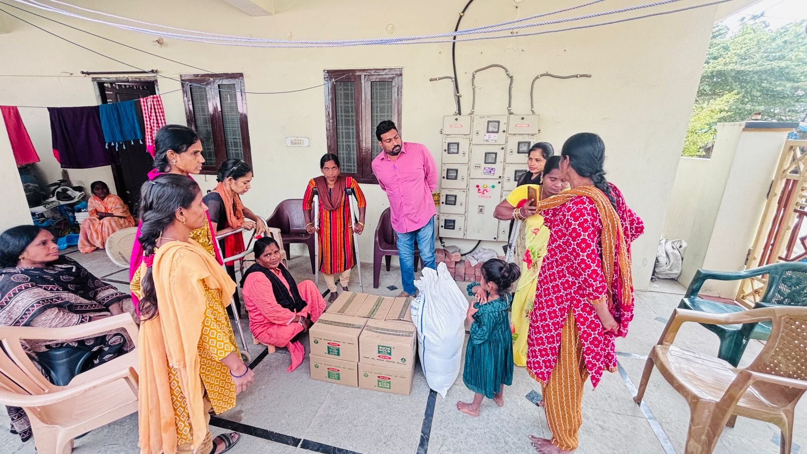 Ration Kit Distribution