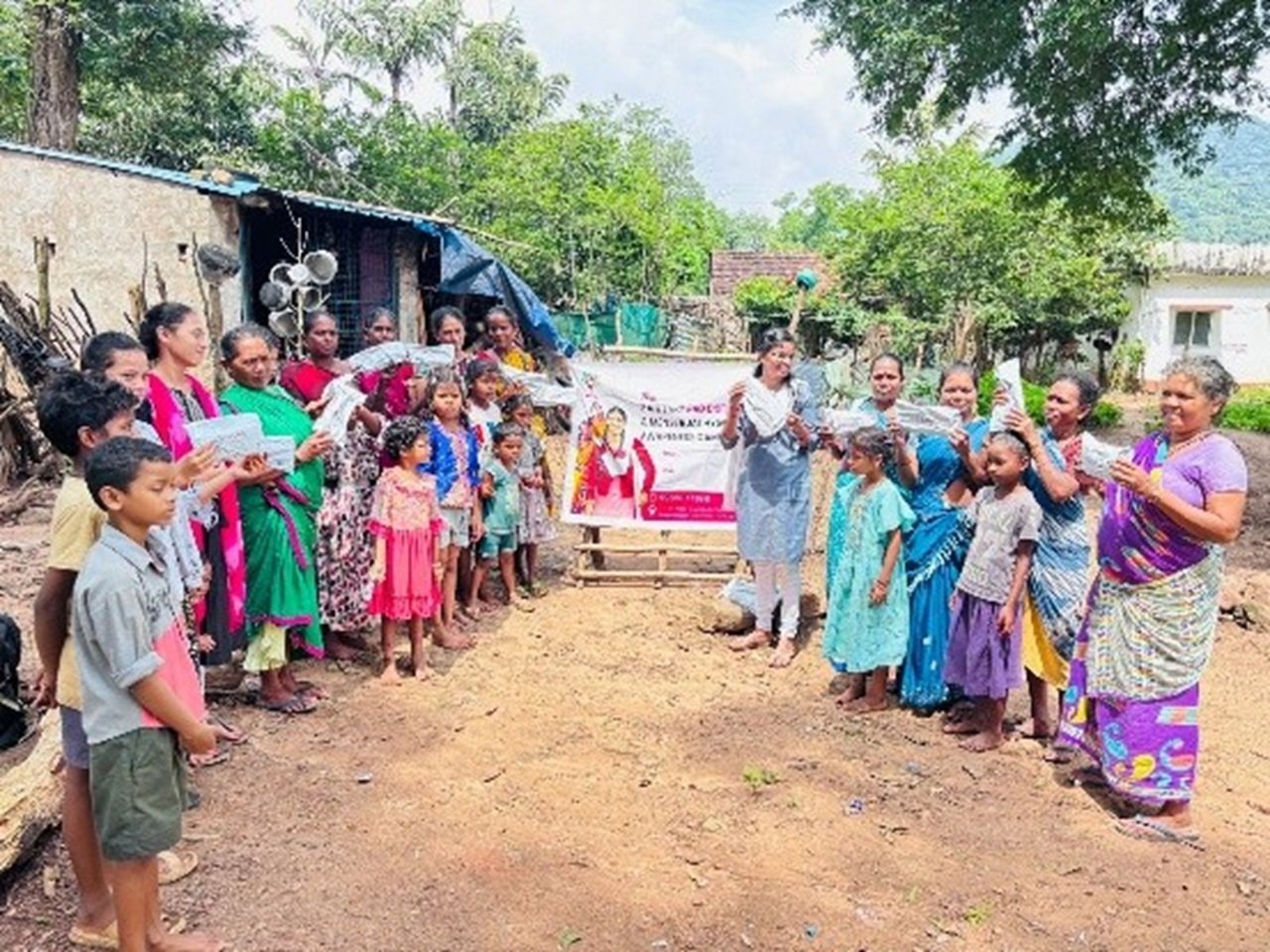Sanitary Pads Distribution
