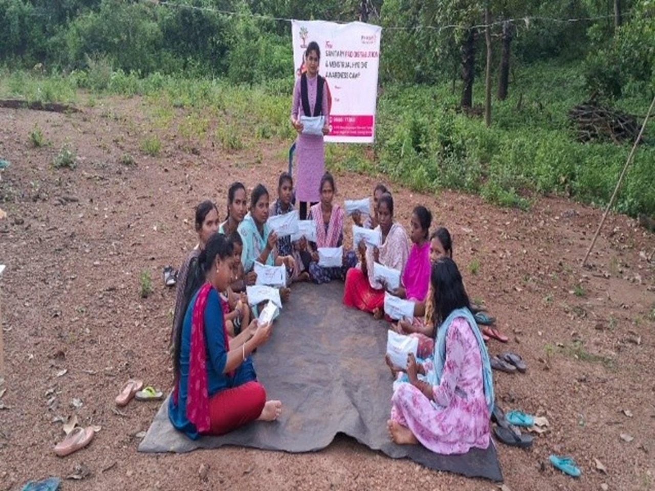 Sanitary Pads Distribution