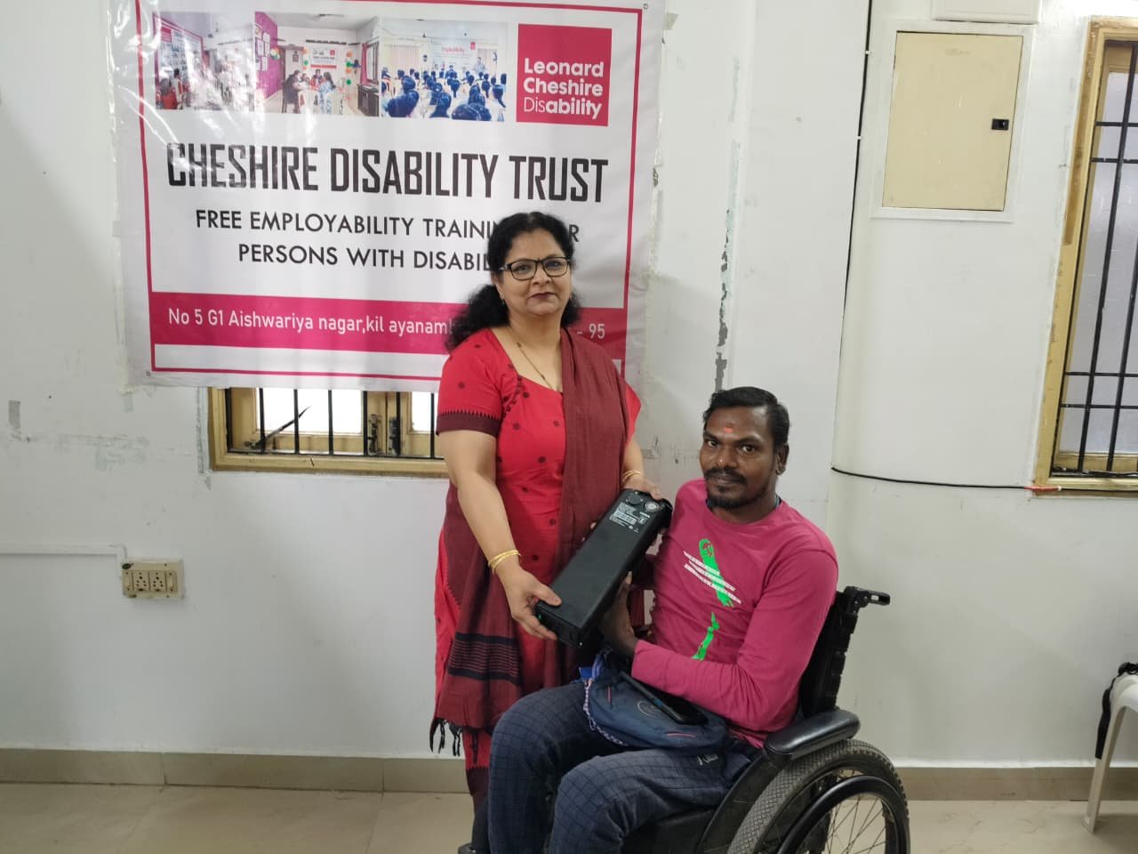Mr. Sathish - Wheelchair Support